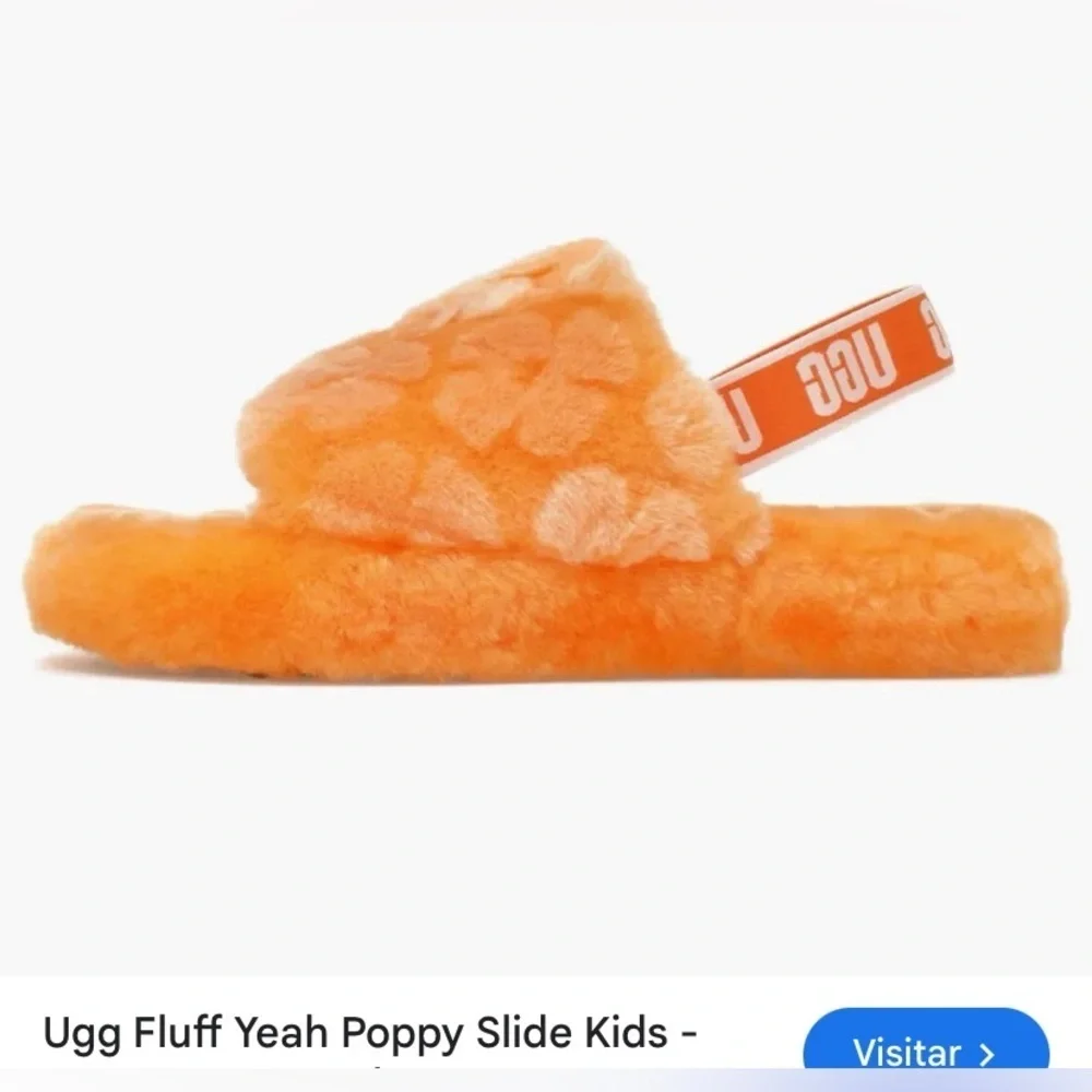 UGG Kids Fluff Yeah Poppy Slide